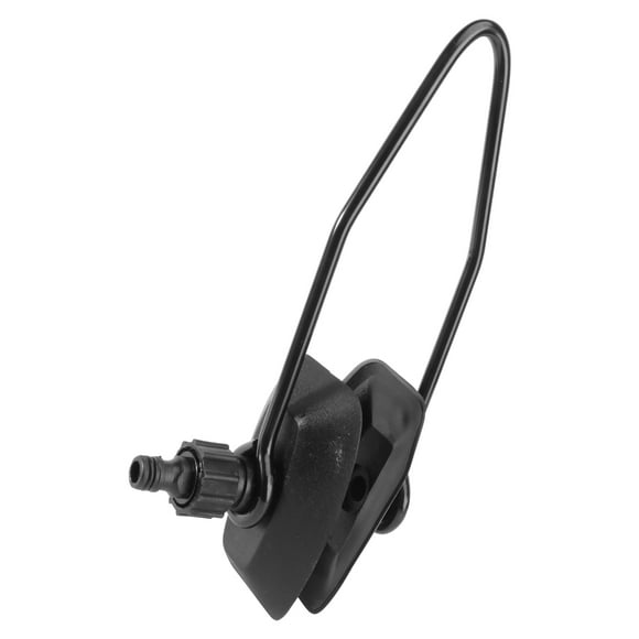 Universal Rectangular Marine Boat Yacht Motor Flusher Muffs Cup Outboard Garden Hose Black