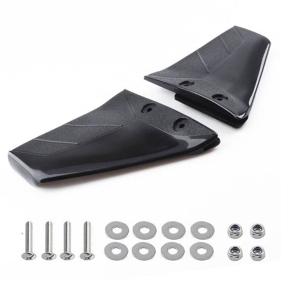 Marine Outboard Hydrofoil, Anti-UV 450HP Outboard Stabilizer Fins Boat Enigne Hydro-Stabilizer with stainless steel Bolt Nut for Most Outboards from 4 HP up to 50 HP, Skiers, Wakeboarders