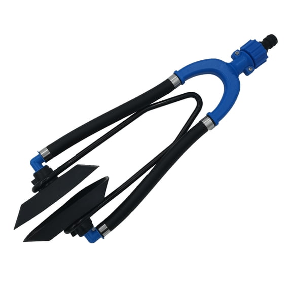 Marine Outboards Motor Flusher With Double Inlet And Rectangular Ears For Easy Installation Leak Reduction Engine Cleaning