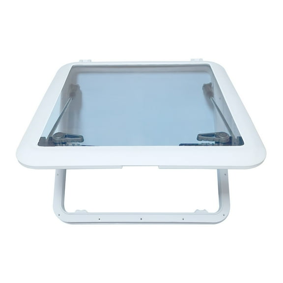 Marine Plastic Square Portholes for Yachts & RVs Stunning Skylight Escape Windows Ship Accessories ,Weather Tight