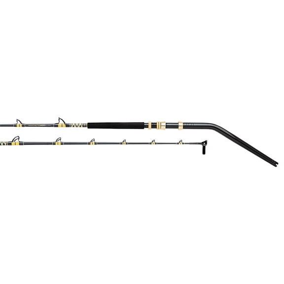 Marine Power Boat Rod, 7'1" Length, 2pc Rod, 40-100 Line Rate, Extra Fast Action