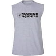 thumbnail image 1 of Marine Raiders Black Ink Adult Sleeveless Tee, 1 of 4