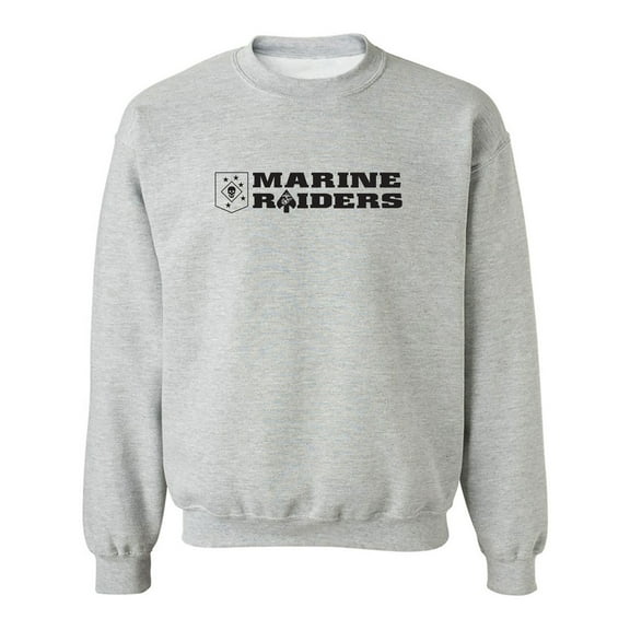 Marine Raiders Black Ink Crewneck Sweatshirt