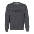 thumbnail image 1 of Marine Raiders Black Ink Crewneck Sweatshirt, 1 of 3