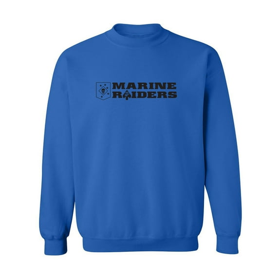 Marine Raiders Black Ink Crewneck Sweatshirt