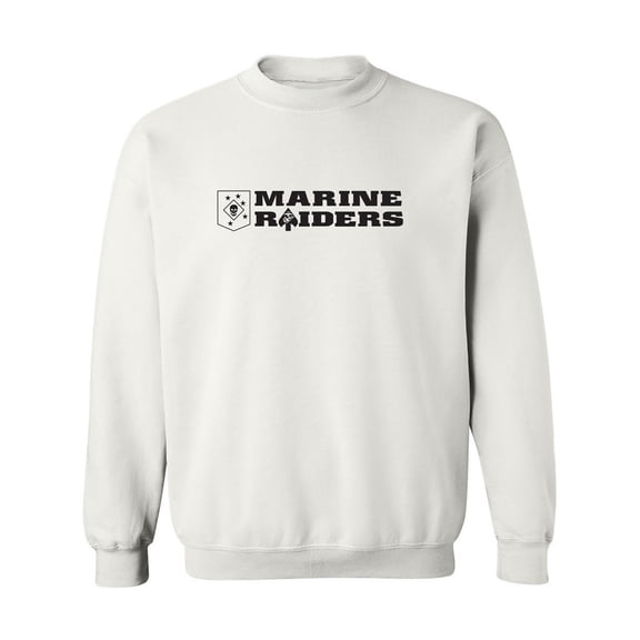 Marine Raiders Black Ink Crewneck Sweatshirt
