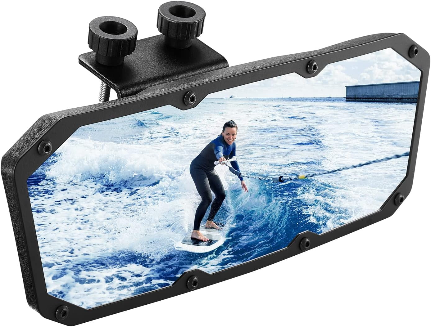 KEMIMOTO Marine Rear View Boat Mirror, 3.5