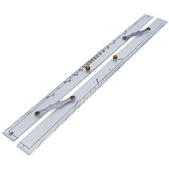 Marine Ruler Parallel Ruler Nautical Charts Parallel Ruler Mapping Points to Pull Parallel Ruler 450MM