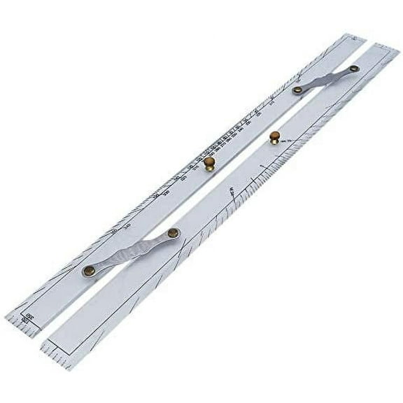 Marine Ruler Parallel Ruler Nautical Charts Parallel Ruler Mapping Points to Pull Parallel Ruler 450MM
