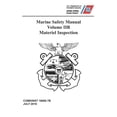 thumbnail image 1 of Marine Safety Manual: Vol. IIB - Materiel Inspection (Paperback), 1 of 1