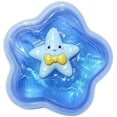 thumbnail image 1 of Marine Sea Shell Squishy for Adults Blue Glitter Sensory Gadget Malleable Conch Silhouette Office Desk Accessory Rebound Pressure Relief Tool 1 Pack, 1 of 5
