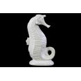 thumbnail image 1 of Benzara Marine Large Seahorse Figurine on Base, 1 of 2