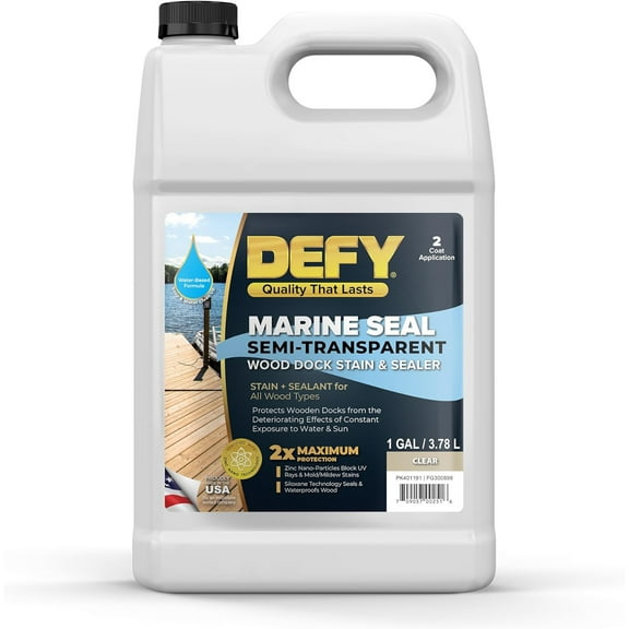 Marine Seal Dock Stain & Sealer Clear gal