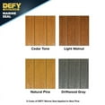 Marine Seal Wood Dock Stain & Sealer SemiTransparent Stain for