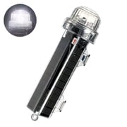 Marine Signal Light with Automatic Flashing, Solar Energy Storage, and High Waterproof for Fishing Boats and Life Rafts, Made of PC Material