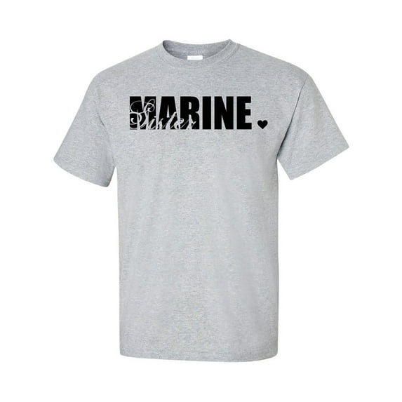 Marine Sister Short Sleeve T-Shirt