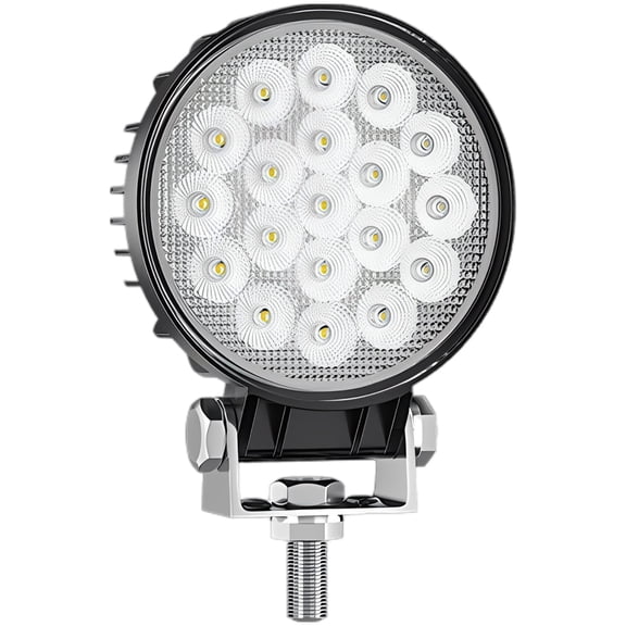 Marine Spotlights for Boats, 1900LM Boat LED Lights Waterproof, 6500K Flood Beam Boat Spotlights for Night Fishing, DC 9-36V Auxiliary Work Lamp for Truck ATV Off-Road Engineering Vehicles