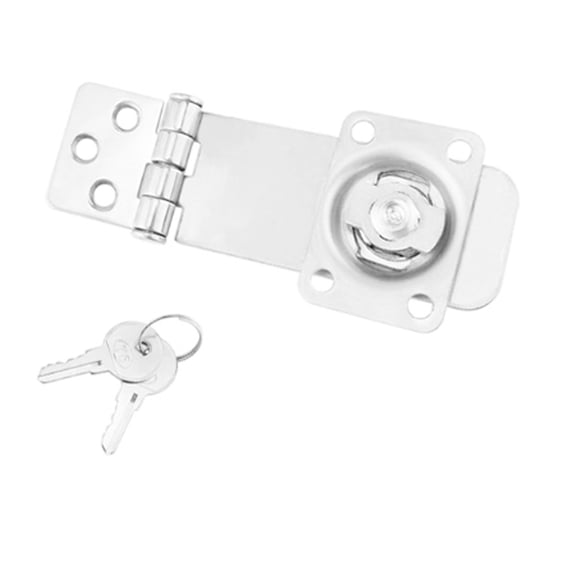 Marine Stainless Steel Pull Hatch Latch- Flush Lever Compression Locking Latch w/Keys for Boat Door Cabinet Cockpit Floor ,Long Lasting