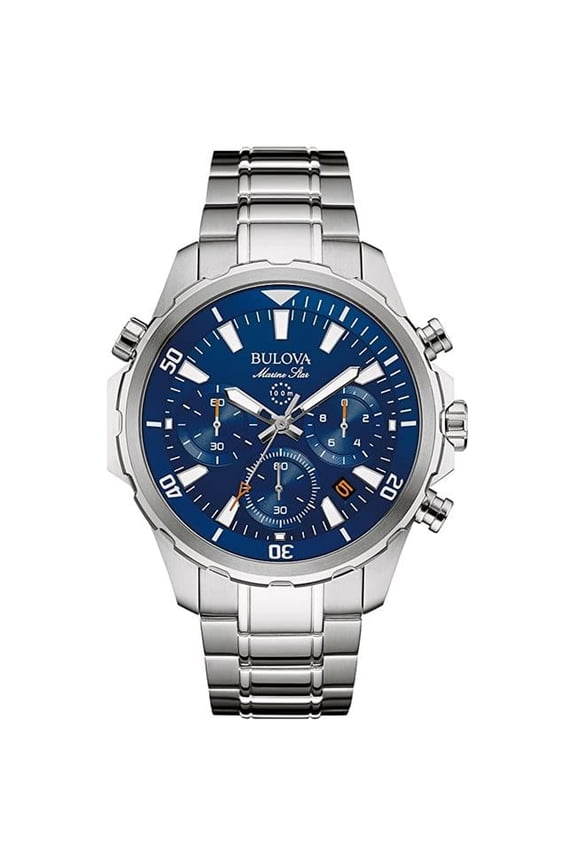 Marine Star Chronograph Men Bracelet Watch, Stainless Steel