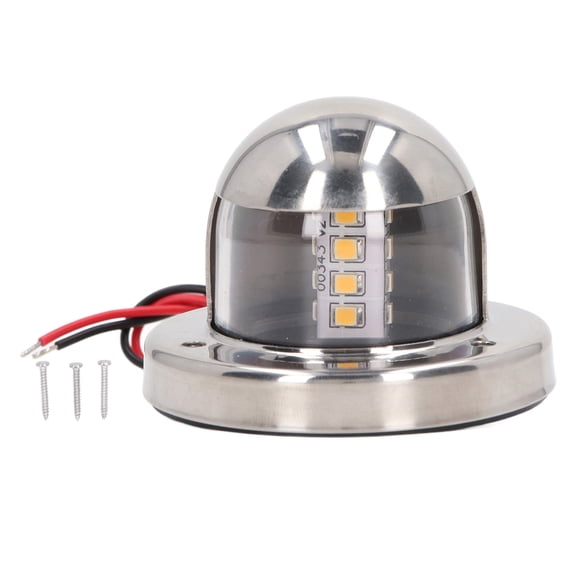 Marine Stern Light, Rugged 2nm Visibility 12V DC LED Navigation Lights For Boats Yachts Pontoon