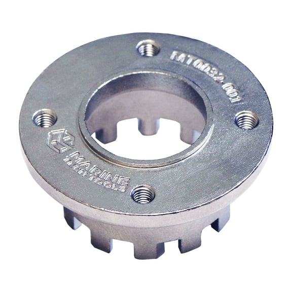 Marine Tech Tools 69mm Retaining Ring Wrench Adapter (12-Tooth) - Fits Yamaha, Mercury, Honda Mid-Range Outboards - Requires AMT0031 Handle