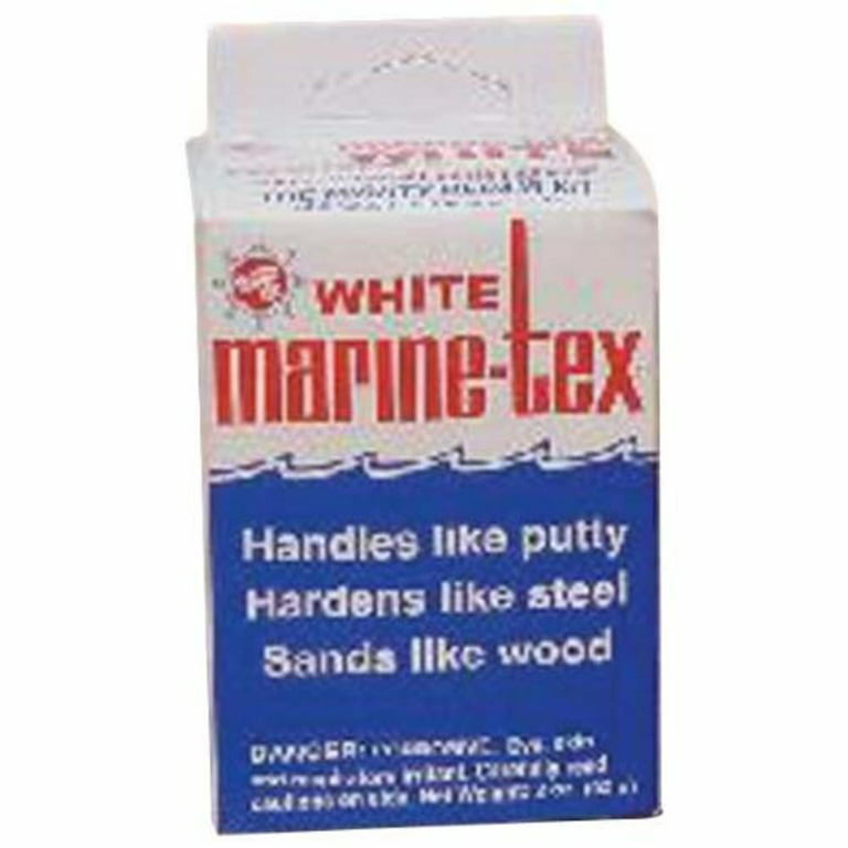 Marine Tex Epoxy Repair Putty WHITE 2oz.