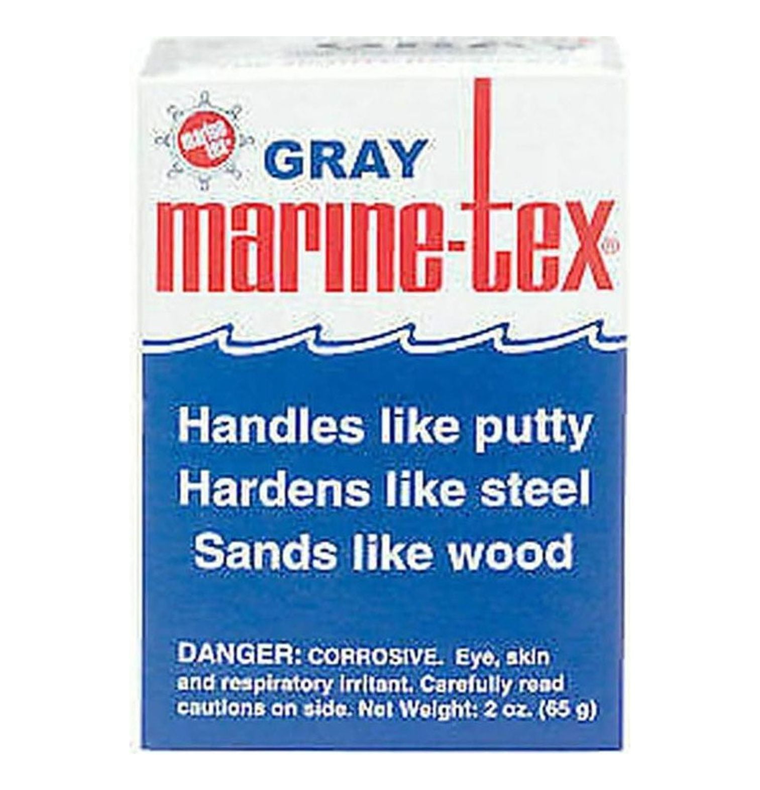 Marine Tex Waterproof Epoxy Gray 2 Oz 