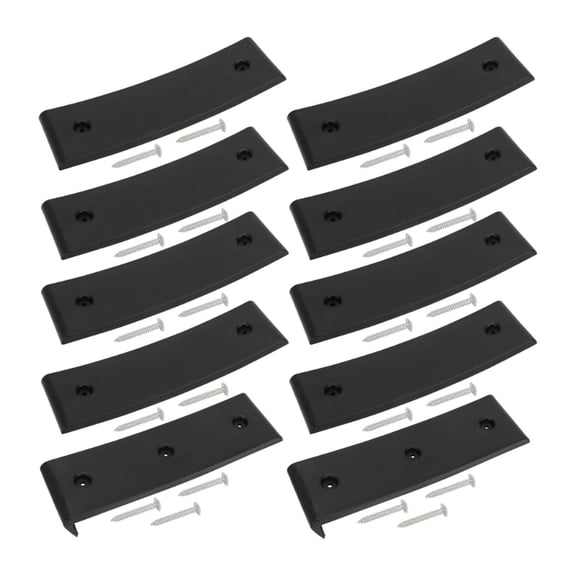 Marine Trailer Bunk Slide Pads & End Caps Set ABS Suitable for 3x10 Inch Boat
