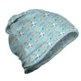 thumbnail image 1 of Marine Unisex Beanie, Seagulls Sailboats Yachts, Hiking Outdoors, Pale Sky Blue Multicolor, by Ambesonne, 1 of 1