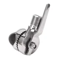 thumbnail image 2 of 7/8 To 1 Inch 22 25 4mm Rail 316 Stainless Steel With Mounting Wrench Marine Ratchet Rail Antenna Base 2 of 12