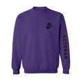 thumbnail image 1 of Marine "Veteran" Black Sleeve Print Crewneck Sweatshirt, 1 of 3