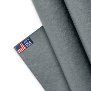 Marine Vinyl Fabric, Upholstery Faux Leather, Outdoor Boat Automotive, DIY and Crafting Pleather - Cut by The Yard Grey