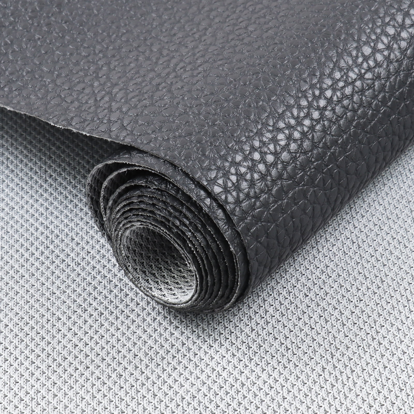 Marine Vinyl Lychee Faux Leather Waterproof Leather Fabric for Upholstery Decoration Sew