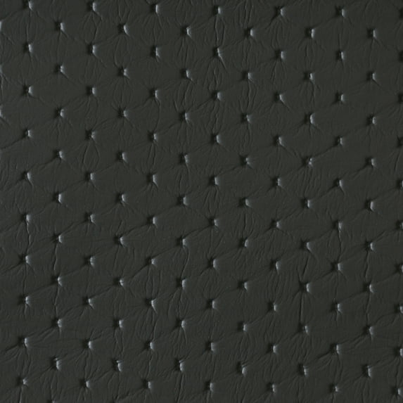 Marine Vinyl Upholstery Fabric Dark Gray Diamond SAMPLE 3" x 3" Boat Auto