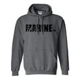 thumbnail image 1 of Marine Wife Hooded Sweatshirt, 1 of 3