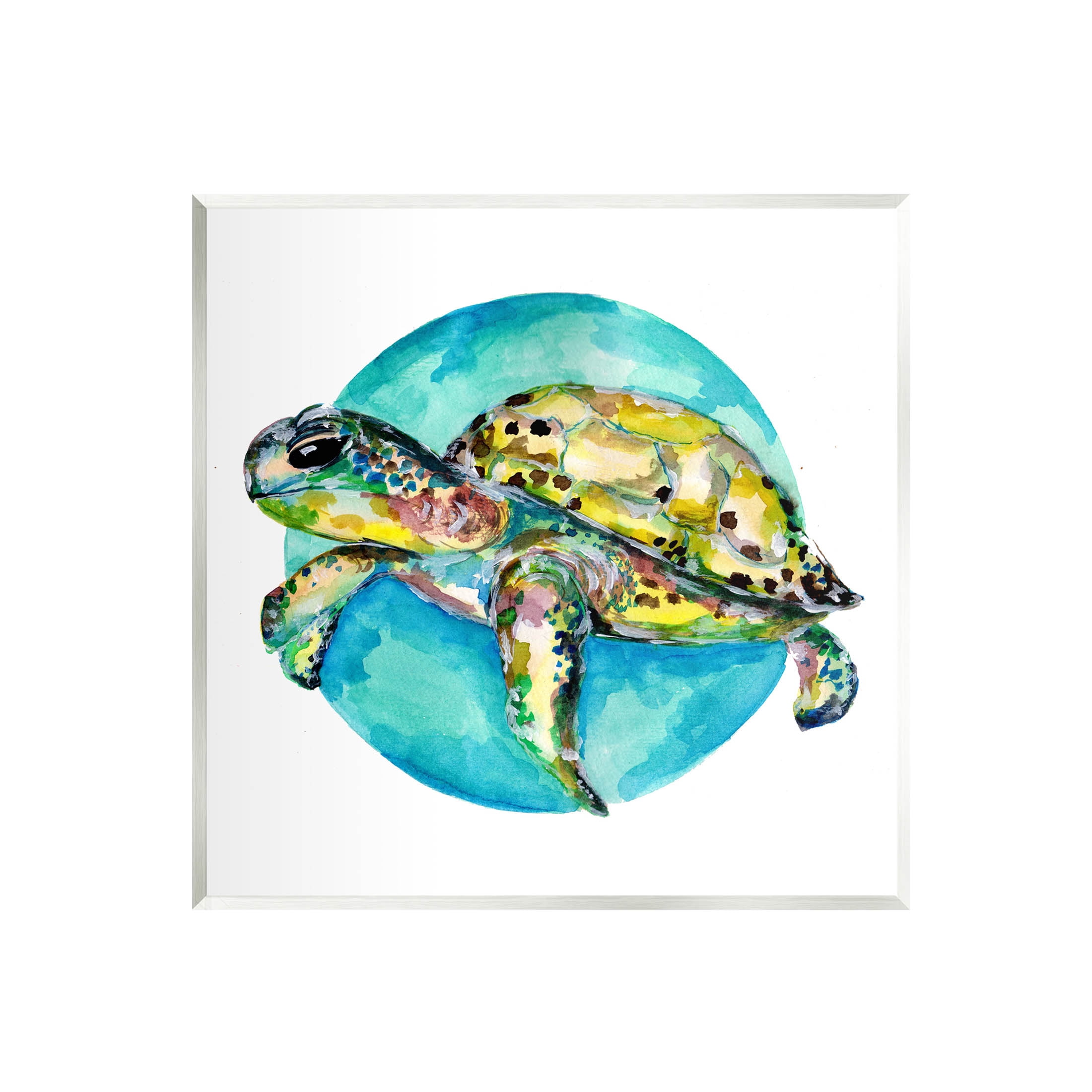 Marine Wildlife Sea Turtle Animals & Insects Graphic Art Unframed Art Print Wall Art