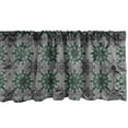 thumbnail image 1 of Ambesonne Marine Valance Pack of 2, Ship Wheels, 54"X18", Dimgray Dark Grey, 1 of 3