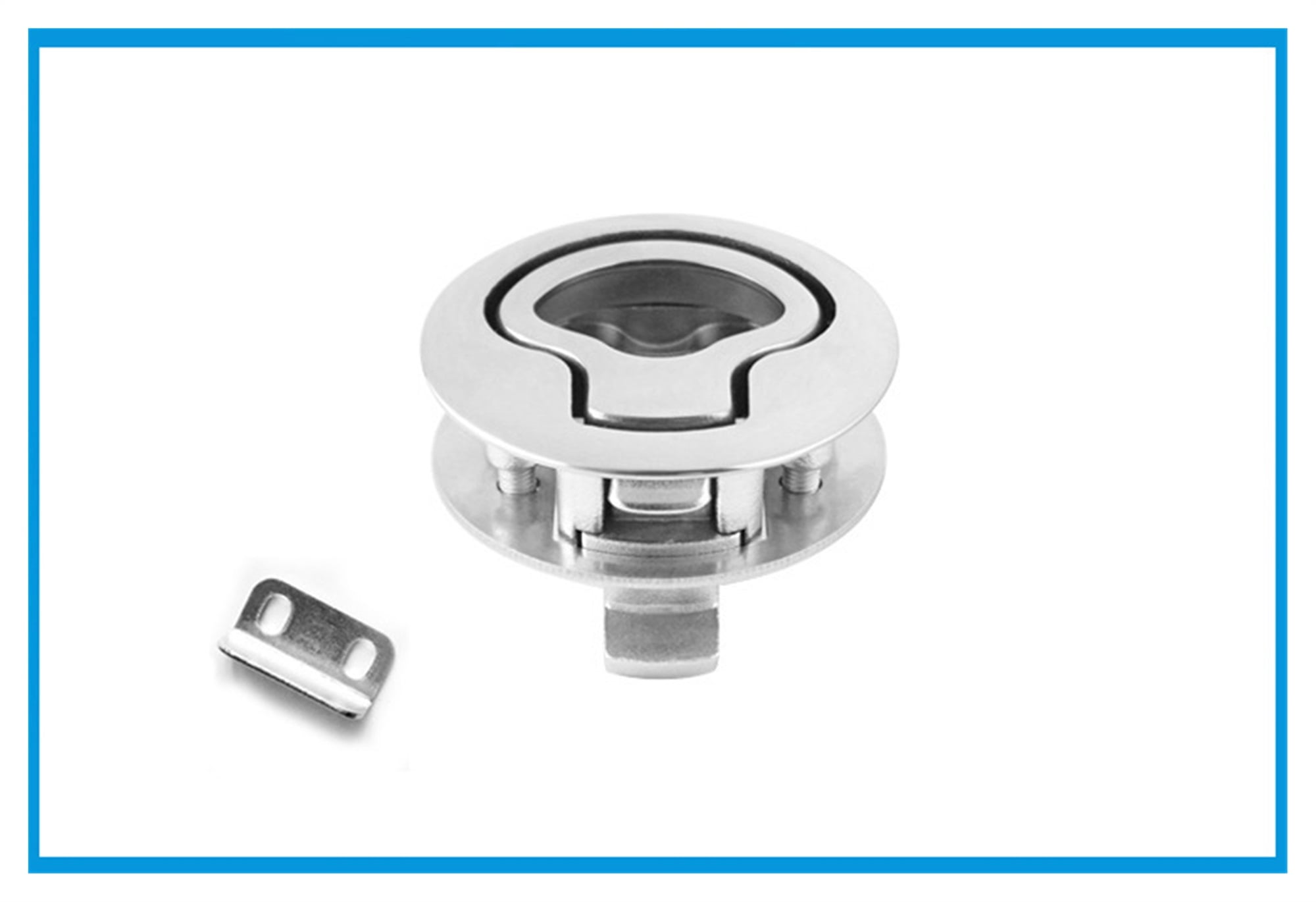 Marine grade stainless steel 316 NO key Flush Boat marine Latch Flush