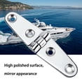 Marine grade stainless steel hinge strap butt hinges 316 A4 hatch door
