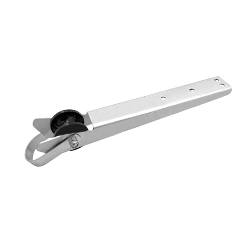 MarineNow Universal 15" Stainless Steel Bow Anchor Roller Heavy Duty Self-Launching AISI 316 for Marine Yachts and Docking Accessories | Corrosion Resistant | Electro-Polished Finish