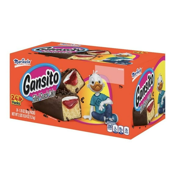 Marinela Gansito Snack Cakes - 24 pk