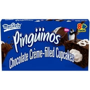 Marinela Pingüinos Chocolate Crème Filled Cupcakes, 8 packs, Cupcakes, PACK OF 1