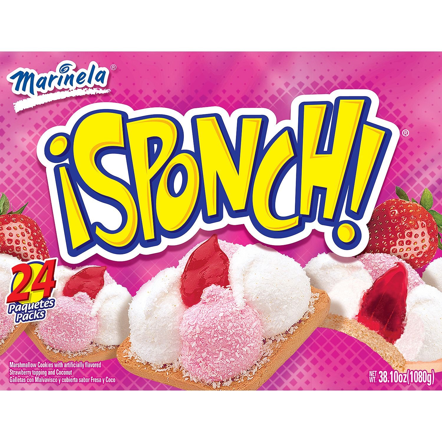 Marinela Sponch Cookies 24 Ct 3302