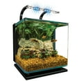 thumbnail image 1 of Marineland Contour Glass Aquarium Kit with Rail Light, 3-Gallon, 1 of 7