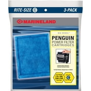 Marineland Penguin Bio-Wheel Power Filter, Aquarium Filter Cartridges, Rite-Size C, 3 Count