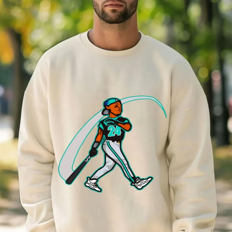 Mariner s Ken Griffey jr Swing Man Tri blend T Shirt Sweatshirt Walmart