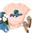 thumbnail image 1 of Mariners Baseball T-shirt Champions Shirt Game Day Tee Fan Top Gift Inspired Shirts Retro Love Dad Mom Mother's Father's, 1 of 3