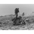 thumbnail image 1 of Marines Advancing To Inland Iwo Jima History (24 x 18), 1 of 1