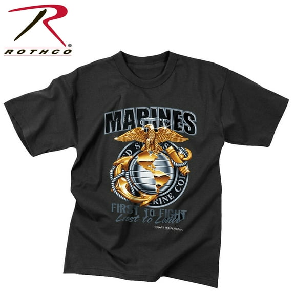 Marines Color Globe & Anchor T-shirt from