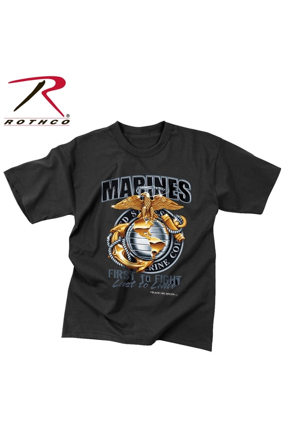 Marines Color Globe & Anchor T-shirt from